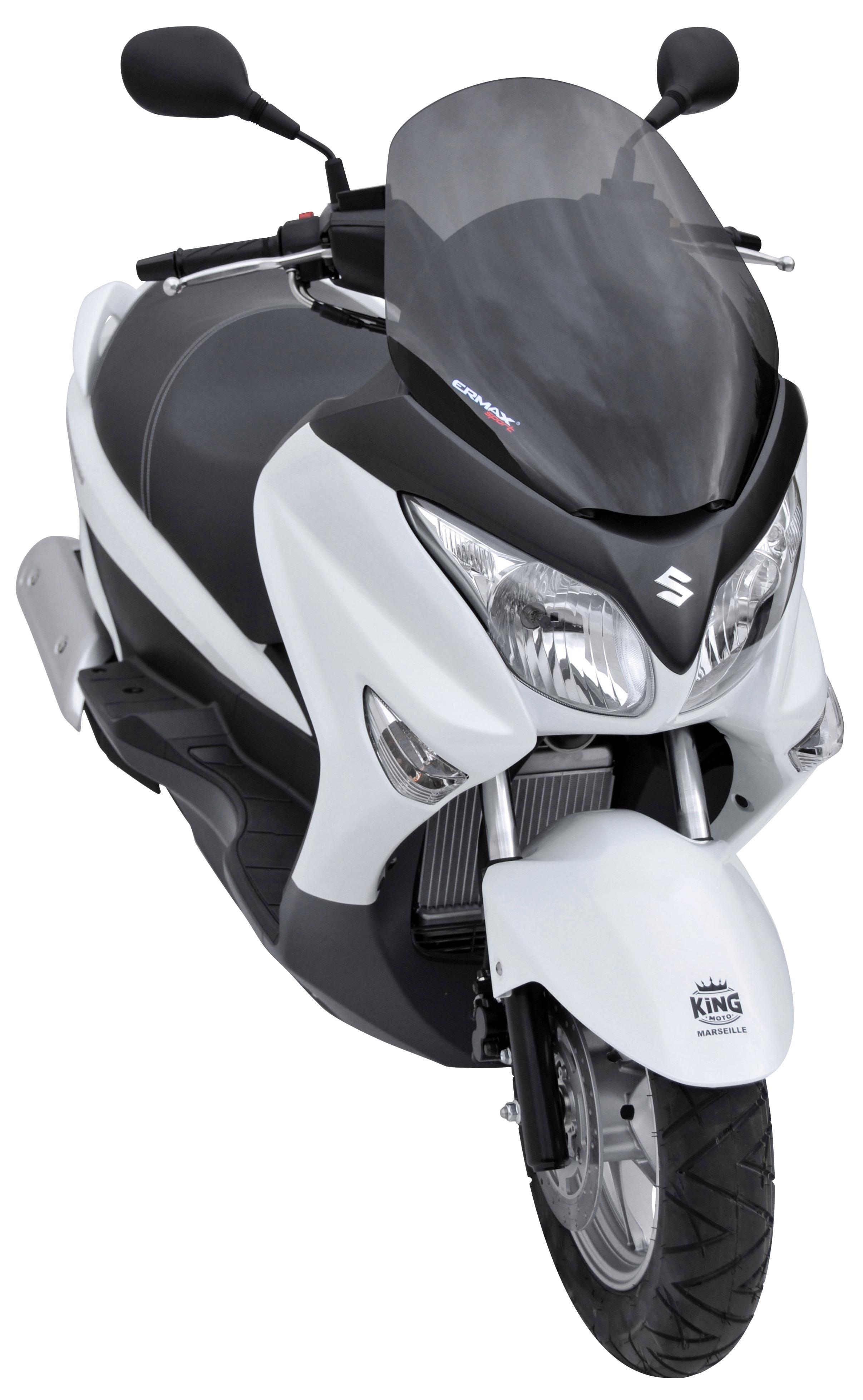 Pare brise sport 54cm Ermax UH125 Burgman (2007-2016)