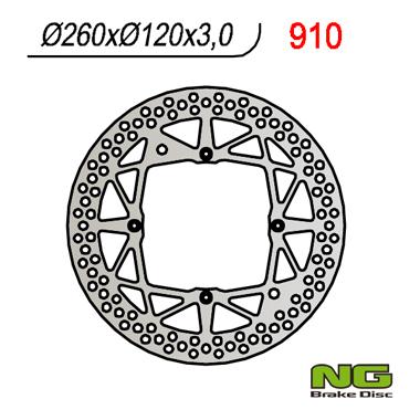 DISQUE DE FREIN FIXE AVANT GAUCHE POUR TE510