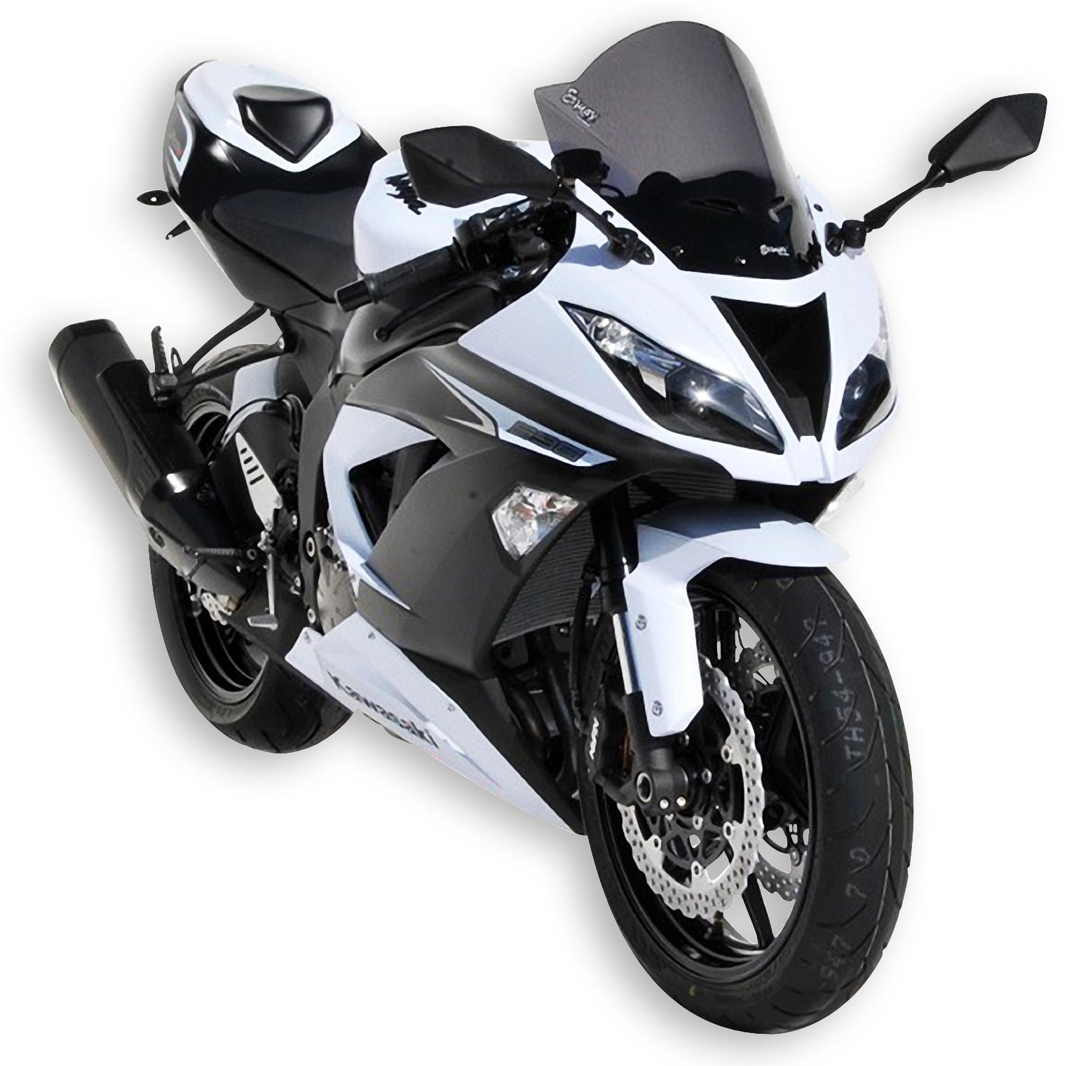 Bulle Aeromax taille origine Ermax ZX-6R (2009-2015)