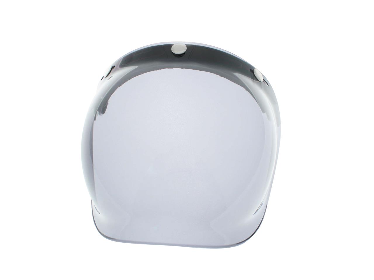 Visière universelle V Parts Bubble fumée avec flip-up