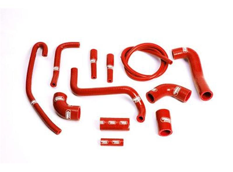 Durites de radiateur rouges Samco F4 1000R / S (2005-2009)