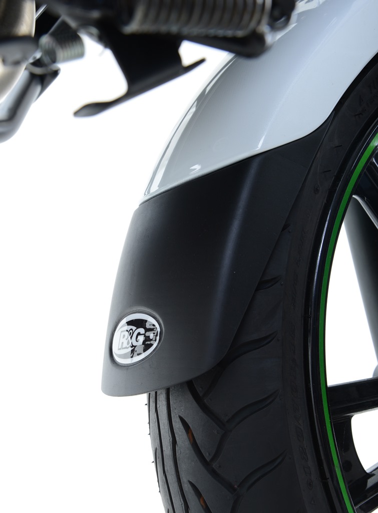 Image of Extension de garde boue AV noire R&G Vulcan S (2015-2017)