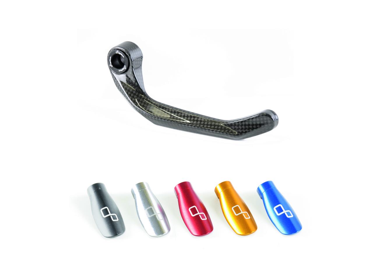 Protection de levier d'embrayage carbone Lightech 132mm