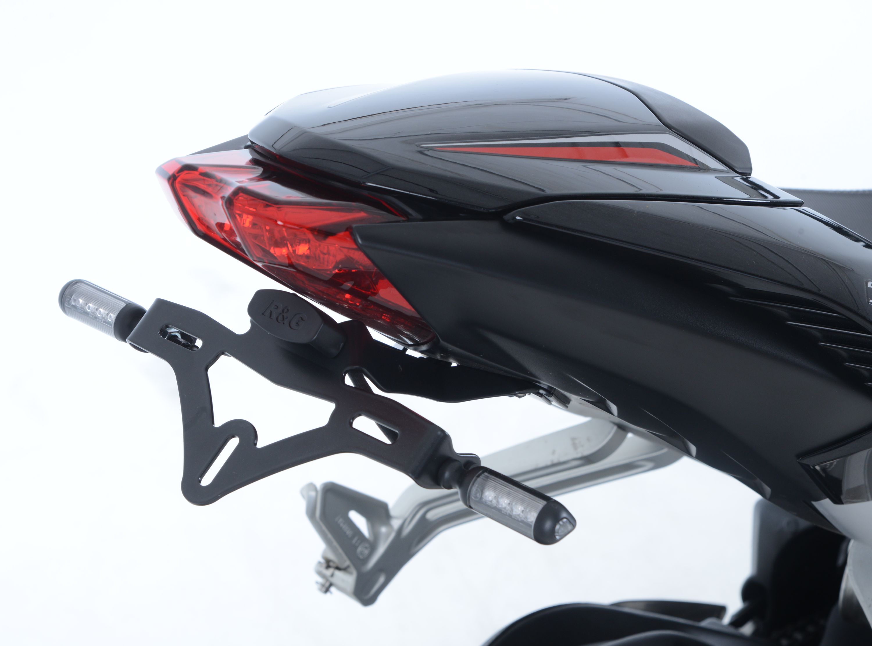 Support de plaque R&G Daytona 675 (13-16), Street Triple 675 / 765 (13-19)