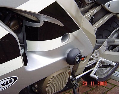 Kit fixation Crash Pad LSL ZX-6R (2000-2002)