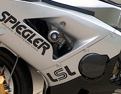 Kit fixation Crash Pad LSL ZX-6R (2003-2004)