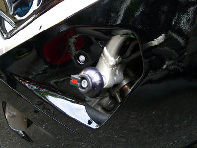 Kit fixation Crash Pad LSL GSX-R600 / 750 (1997-2003)