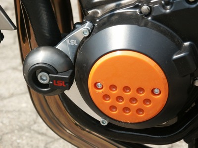 Kit fixation Crash Pad LSL Z750 (04-06), Z1000 (03-06)