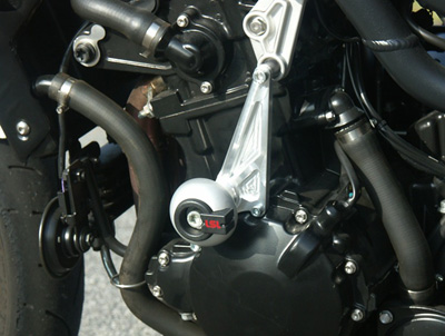 Kit fixation Crash Pad LSL Speed Triple 1050 (05-11), Tiger 1050 (07-14)