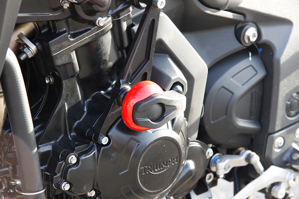 Kit fixation Crash Pad LSL Speed Triple 1050 (12-17), Tiger 1050 Sport (13-17)