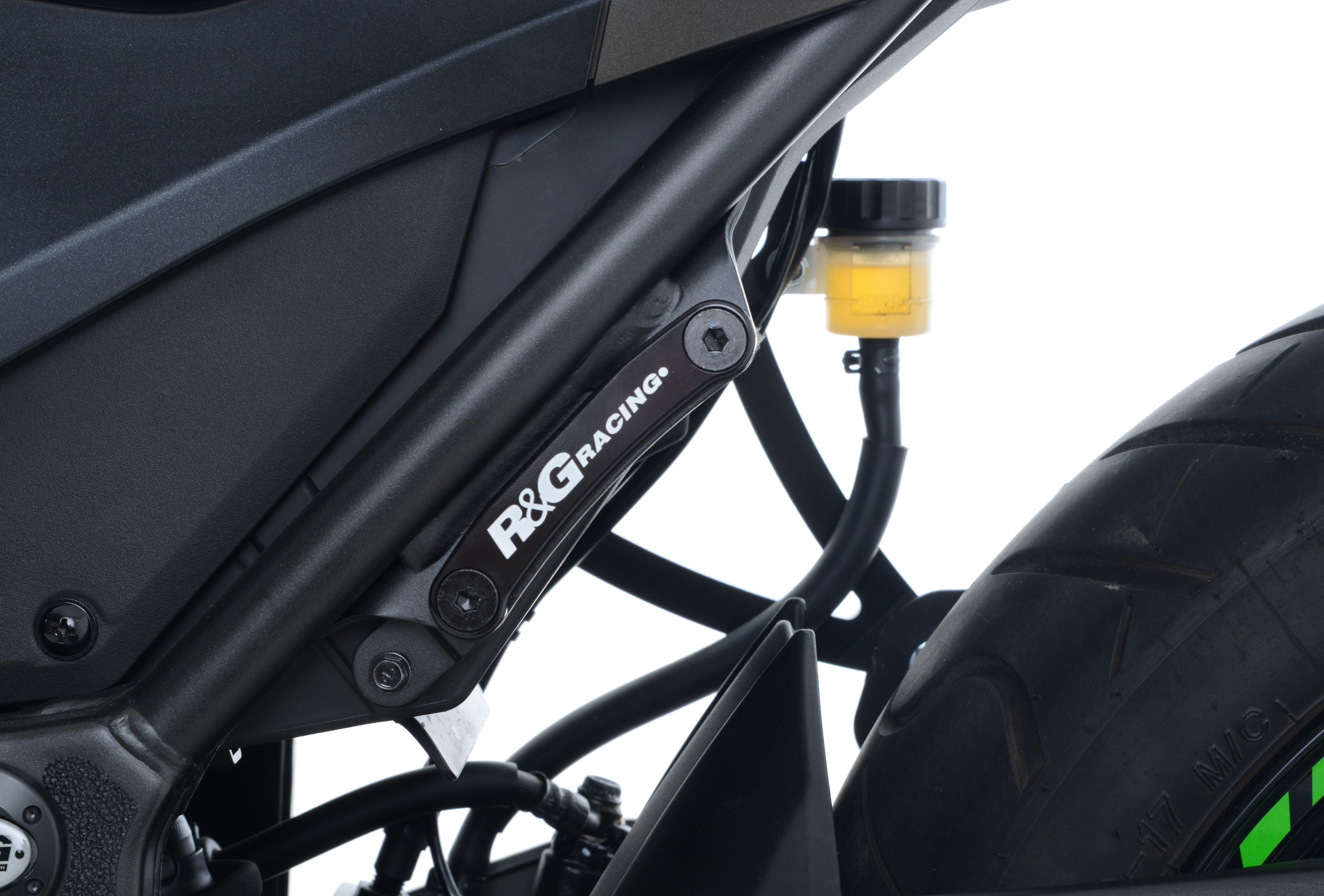 Obturateur de repose-pieds AR gauche R&G Ninja 300 (13-16), Z300 (15-16)