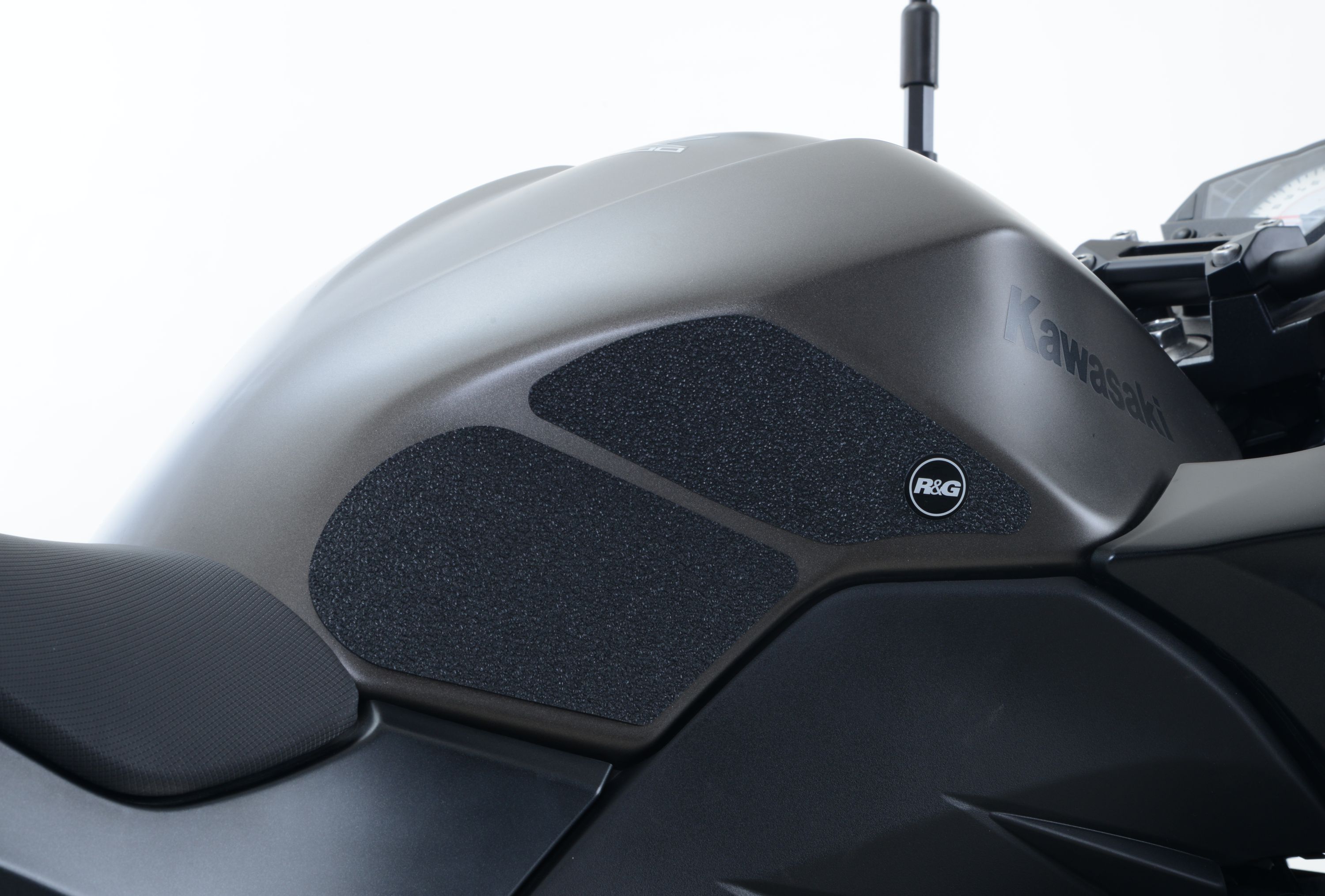 Grip de réservoir R&G Easy Grip Noir Ninja 300 (13-16), Z300 (15-16)