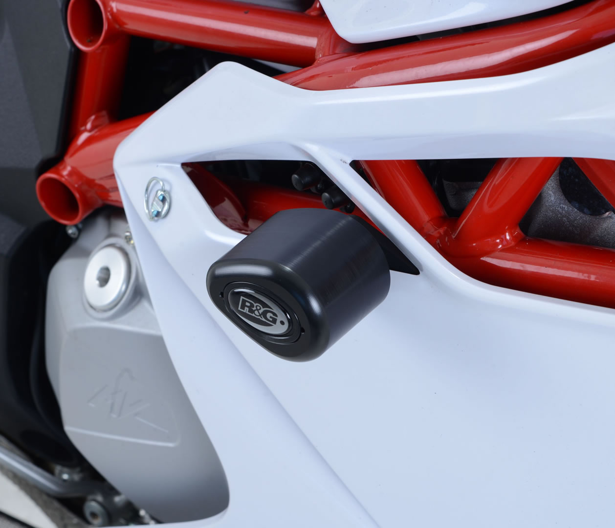 Tampons de protection AERO noir sans perçage R&G F4 1000 / R / RR (10-18)