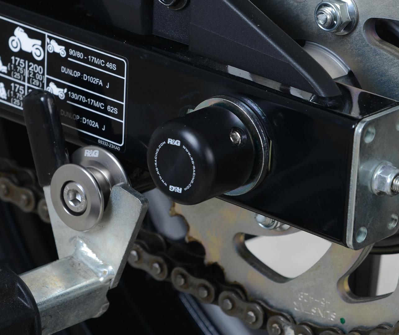 Protection de bras oscillant R&G GSX-R125 / GSX-S125 (17-18)