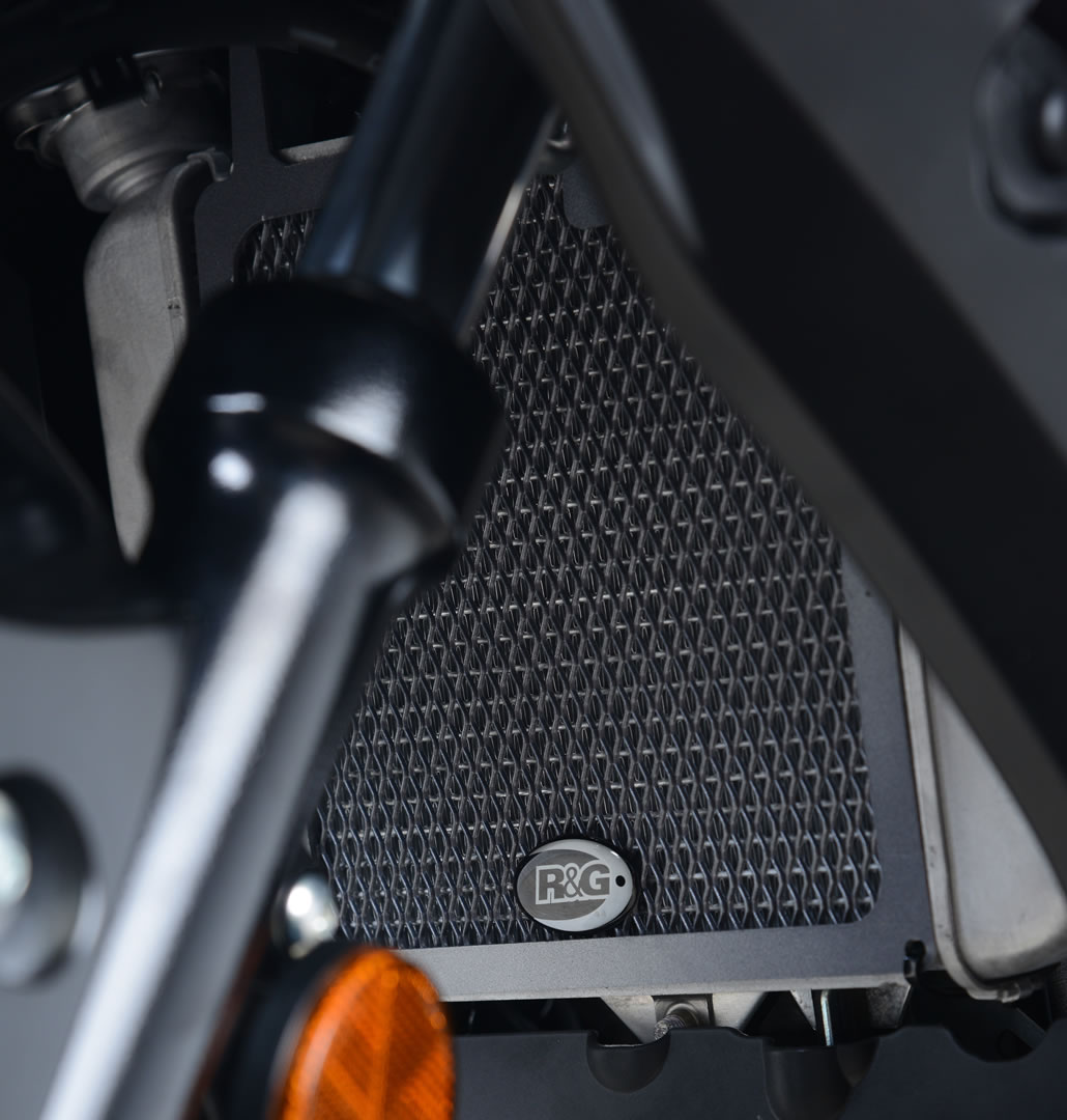 Protection de radiateur noire R&G GSX-R125 / GSX-S125 (17-18)