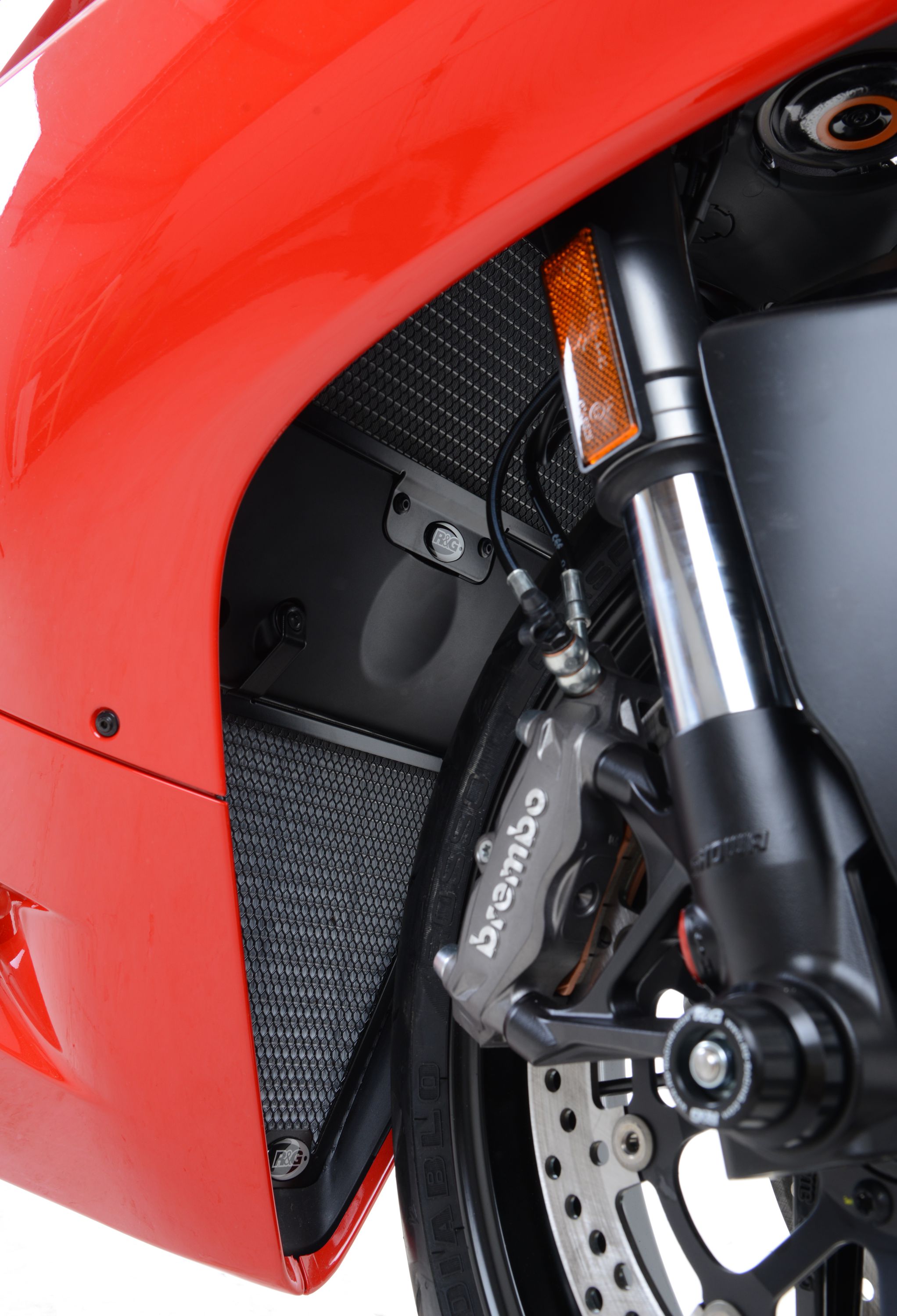 Protection de radiateur noire R&G 899 / 959 / 1199 / 1299 Panigale
