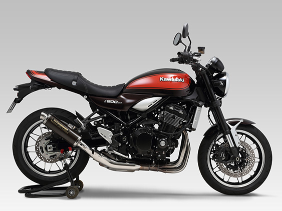 Silencieux non homologué Yoshimura Brevis carbone Z900RS / Café (2018)
