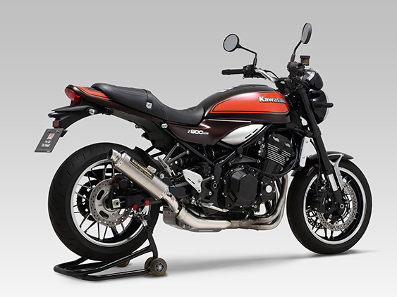 Silencieux non homologué Yoshimura Brevis inox Z900RS / Café (2018)