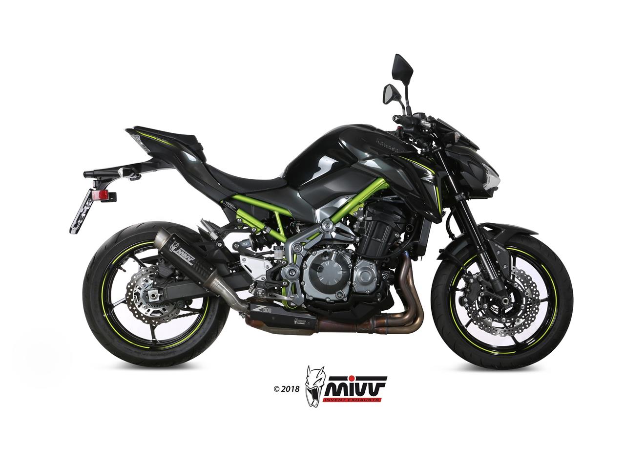 Silencieux homologué Mivv GP Pro carbone Z900 (2017-2018)