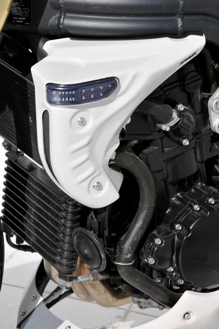 Ecopes de radiateur + clignotants Ermax Speed Triple 1050 (05-07)