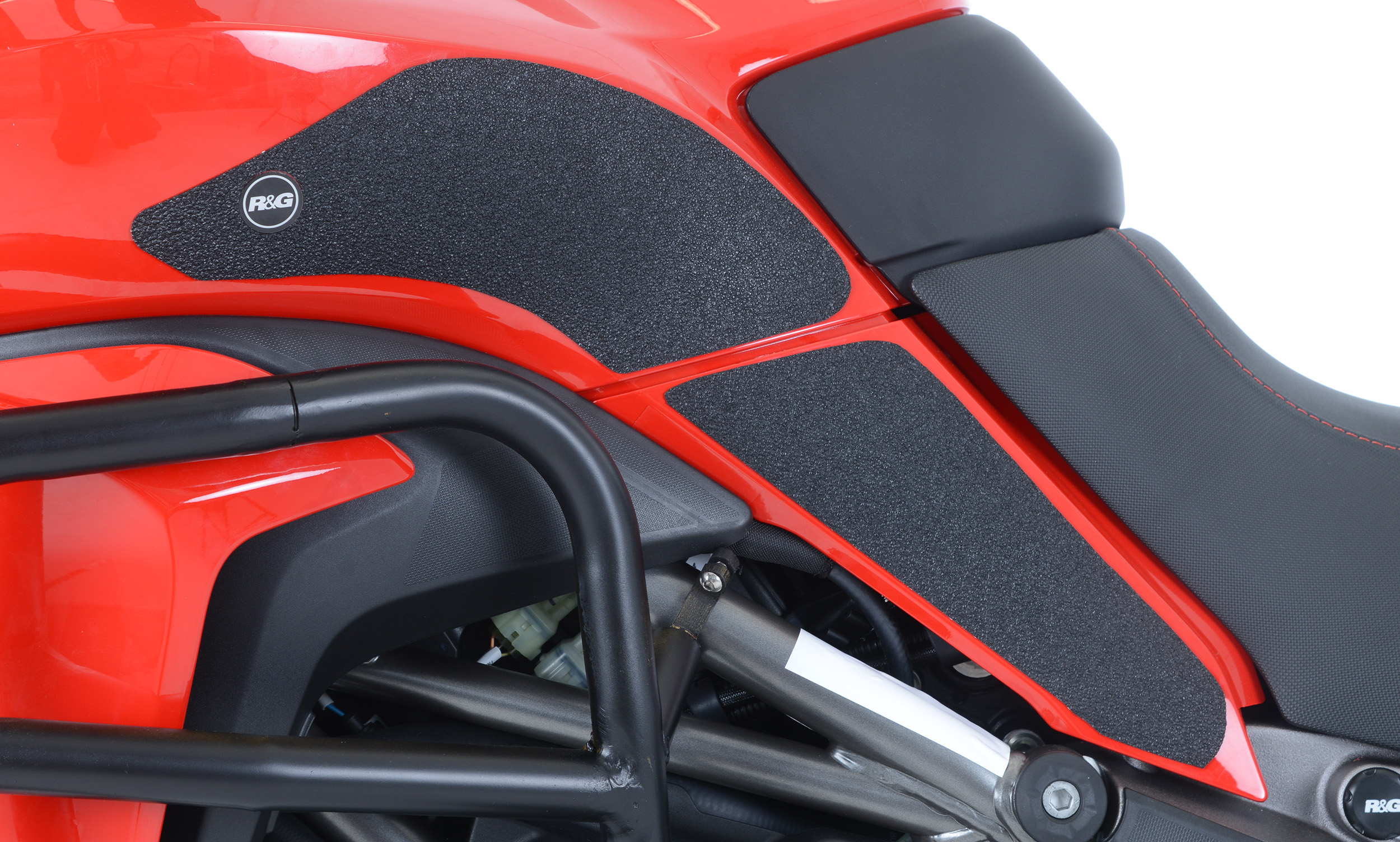 Grip de réservoir R&G Easy Grip Noir Multistrada 950 (17-18)