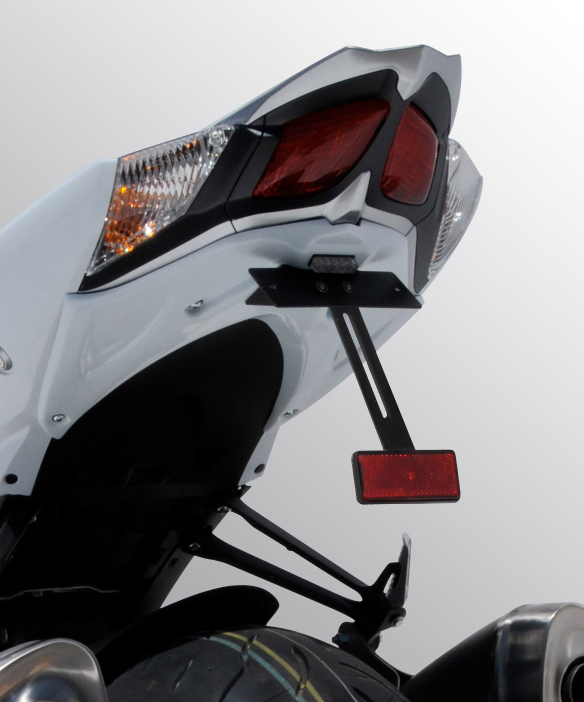 Support de plaque Ermax GSX-R1000 (2009-2016)