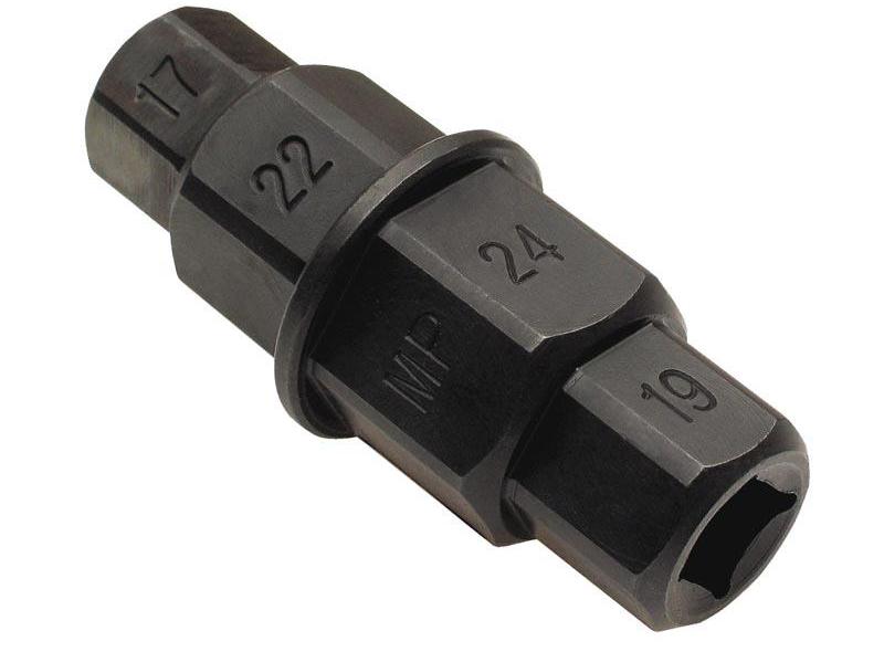 Multi-douille BIHR 3/8 Ø 17/19/22/24