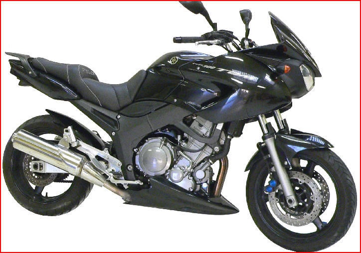 Sabot moteur peint noir brillant TDM900 (2002>)