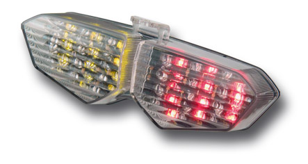 Feu AR blanc à led avec clignotants Ermax YZF-R6 (03-05)