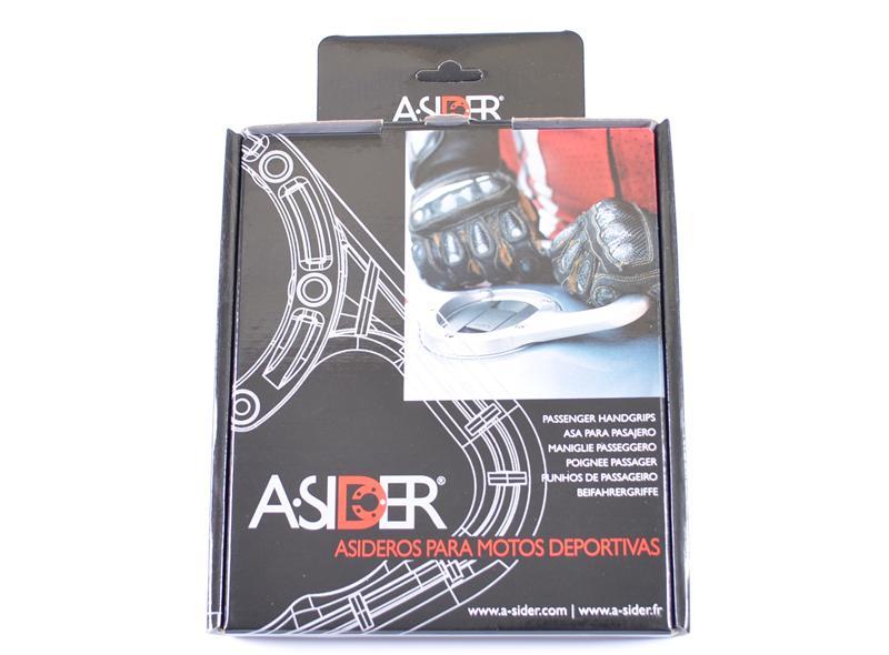 Poignée de réservoir noire A-SIDER Suzuki (7 vis)
