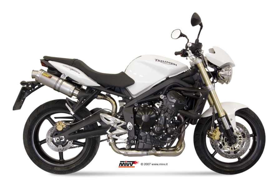 Silencieux homologué MIVV GP titane Street Triple 675 / R (07-12)