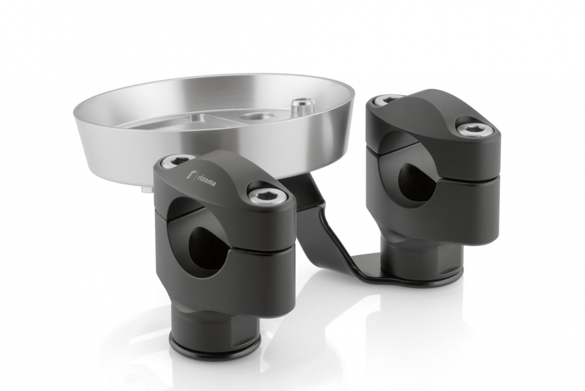 Kit pontets pour guidon conique Rizoma Scrambler 400 / 800 (15-18)