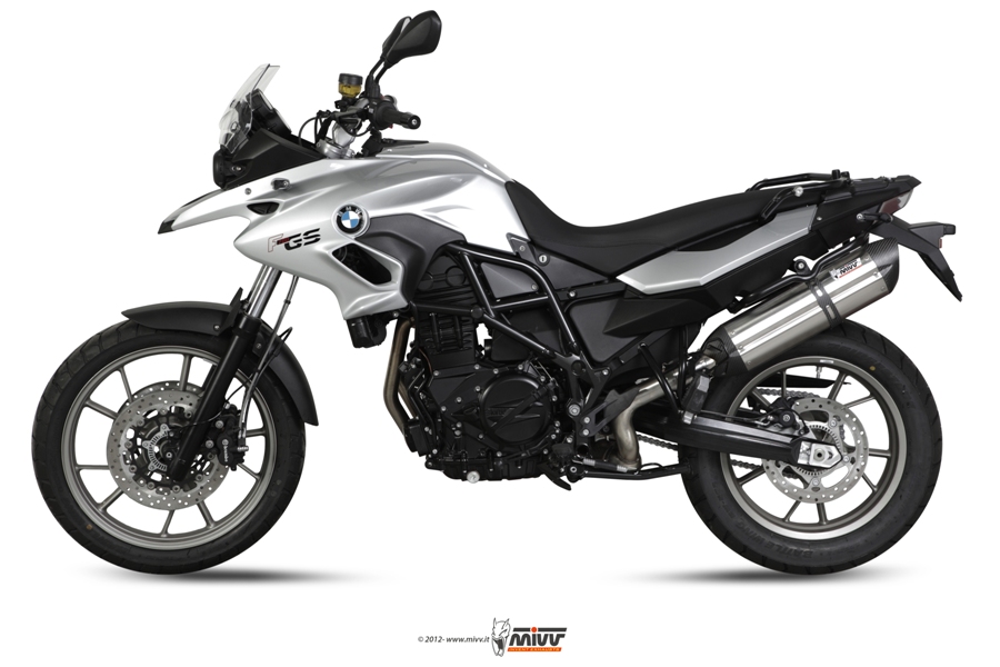 Silencieux homologué MIVV Suono inox F700GS (2013-2017)