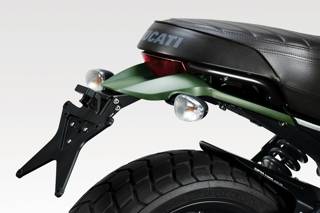 Support de plaque DPM Race Scrambler 800 (2015-2017)