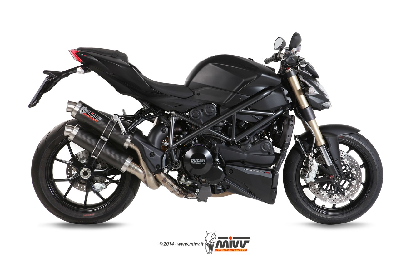 Silencieux MIVV GP carbone Streetfighter 848 / 1098 / S (09-15)