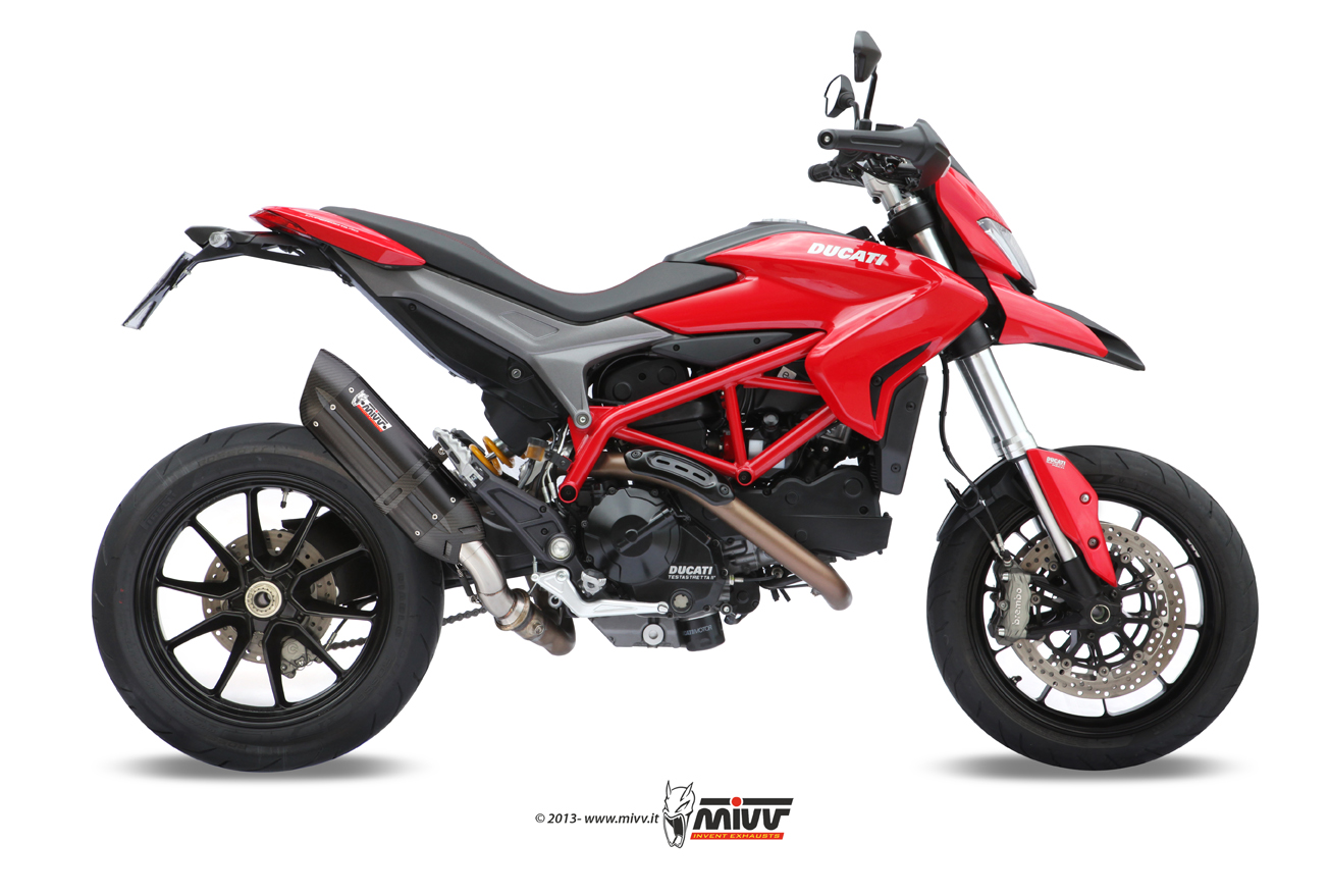Silencieux homologué MIVV Suono steel black 821 Hypermotard / Hyperstrada