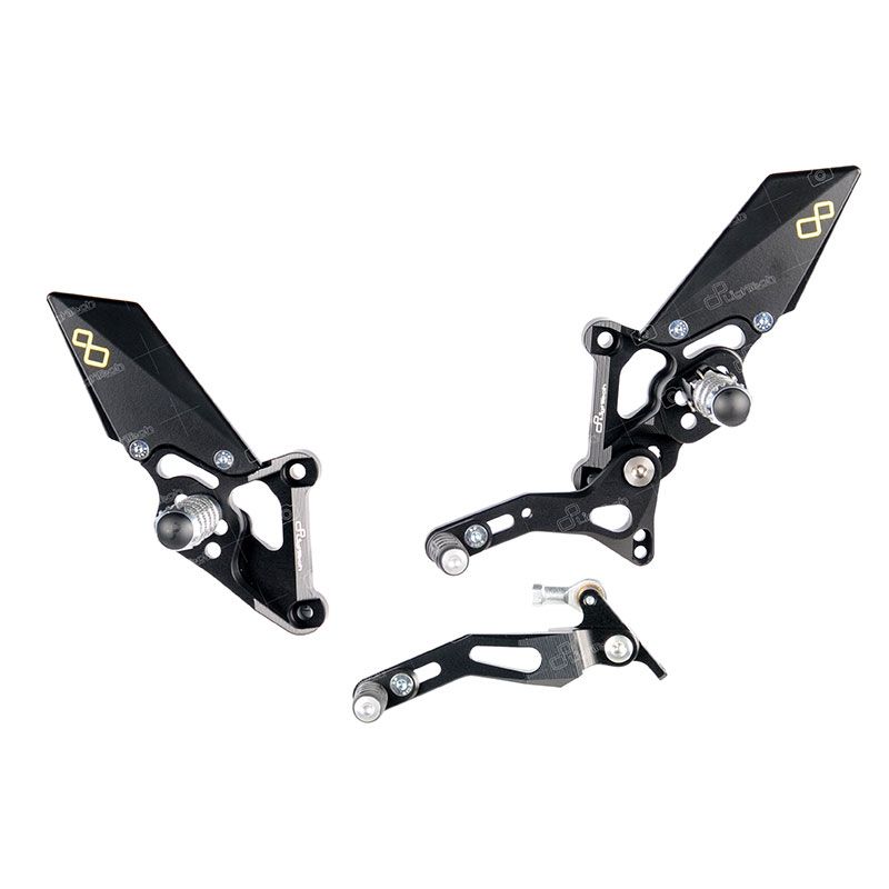 Commandes reculées repliables Lightech 848 / 1098 / 1198 (07-13)