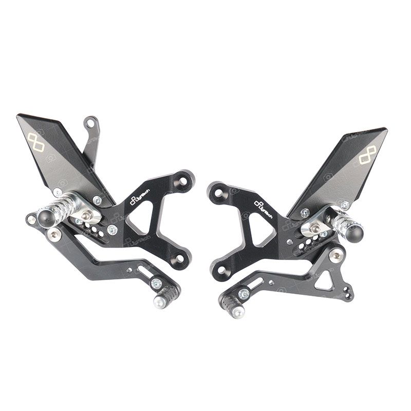 Commandes reculées repliables Lightech ZX-6R (05-15), ZX-636R (13-16)