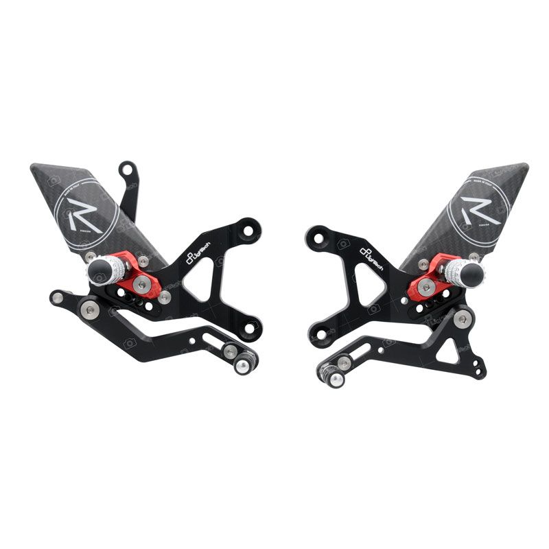 Commandes reculées R version Lightech ZX-6R (05-15), ZX-636R (13-16)