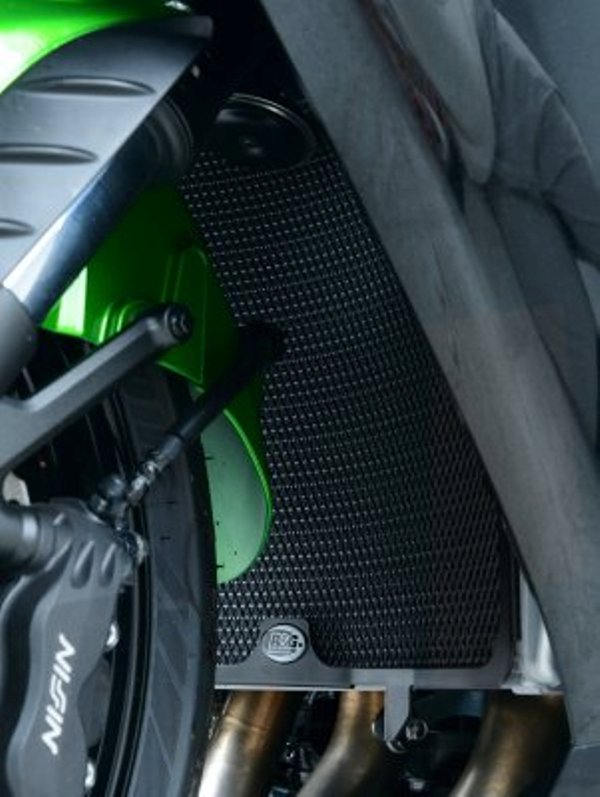 Protection de radiateur noire R&G GTR1400 (07-16), ZZR1400 (06-18)