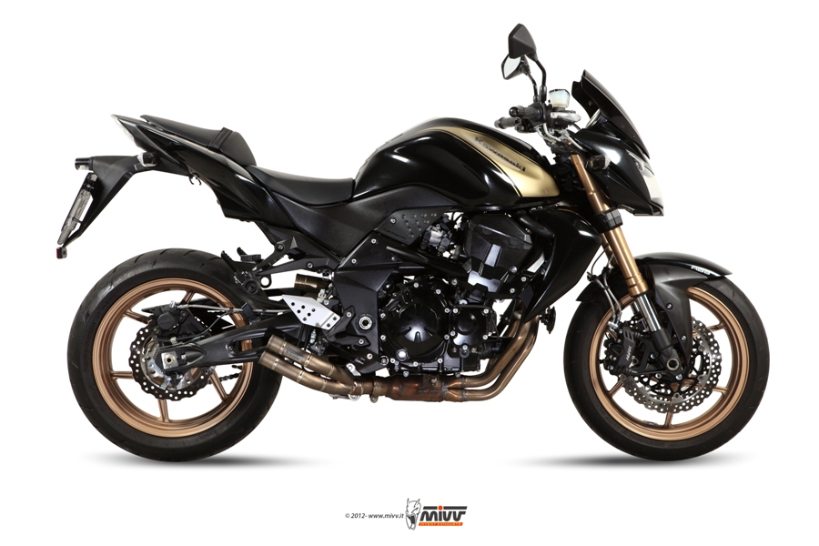 Silencieux non homologué MIVV Double Gun full titane Z750R (11-12)