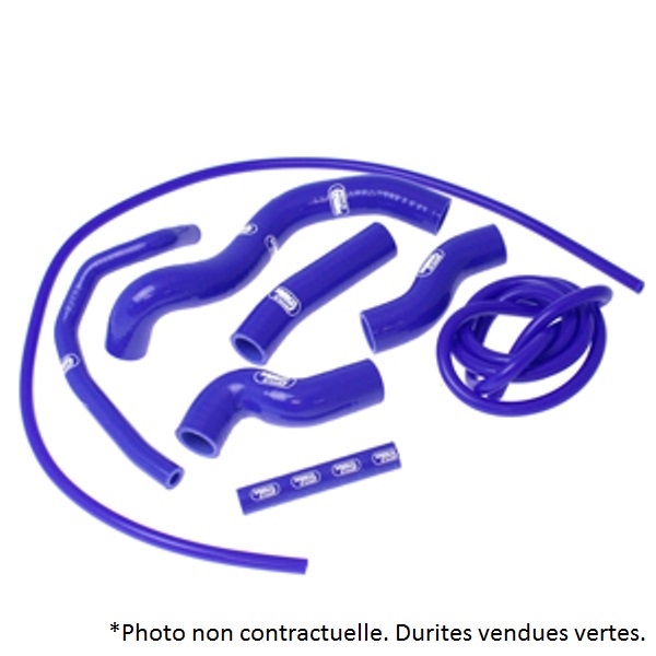 Durites de radiateur vertes Samco Z1000 (2007-2009)