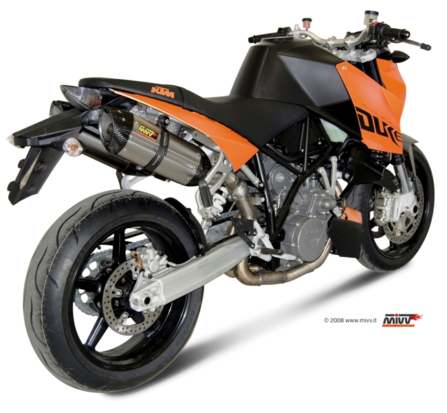 Silencieux homologué MIVV Suono inox 990 Super Duke / R (05-13)