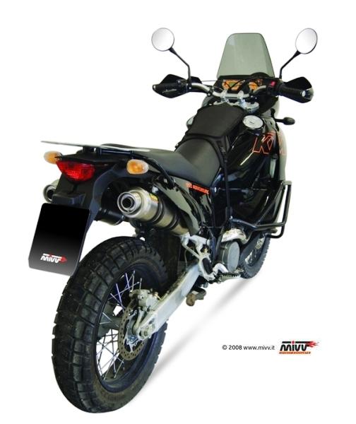 Silencieux homologué MIVV Round titane 950 / 990 Adventure (2003-2013)