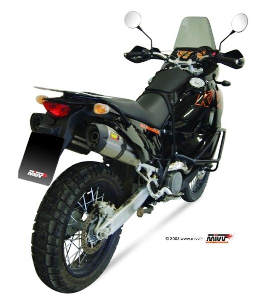 Silencieux homologué MIVV Suono inox 950 / 990 Adventure (2003-2013)
