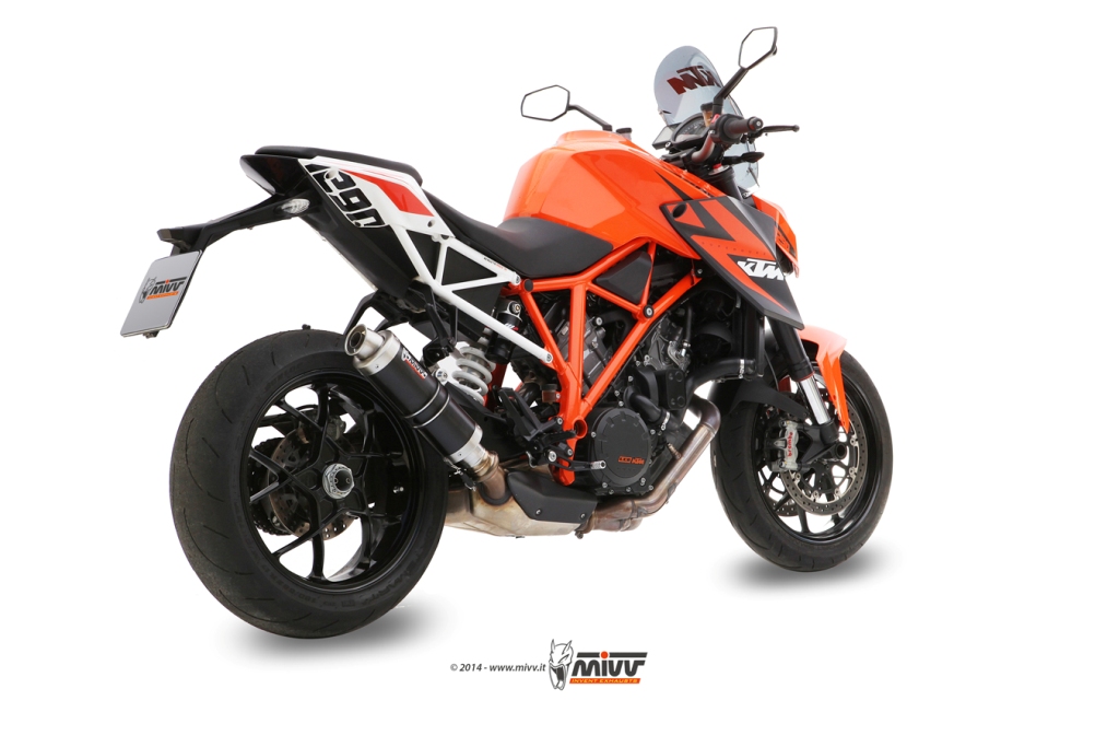 Silencieux homologué MIVV GP steel black 1290 Super Duke R (2014-2015)