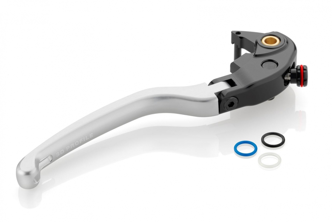 Levier de frein 3D Rizoma pour réglage déporté GSX-R1000 (17-18), GSX-S1000