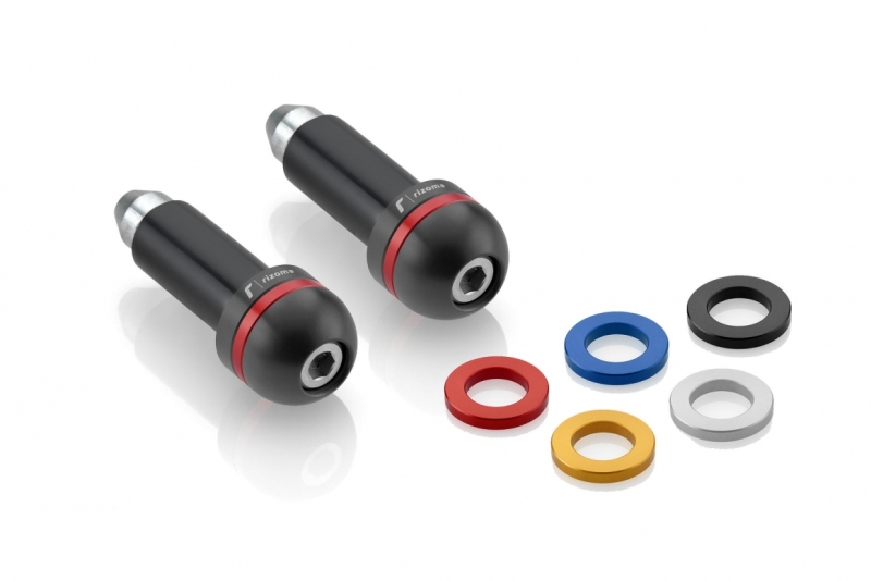 Embouts de guidon noir SWITCH Rizoma