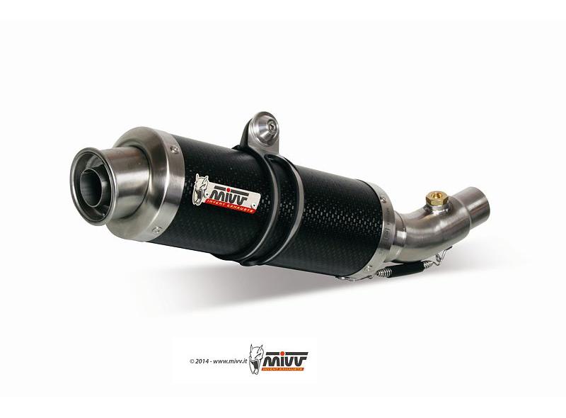 Silencieux homologué MIVV Round carbone 950 / 990 / SM / SMR (05-13)