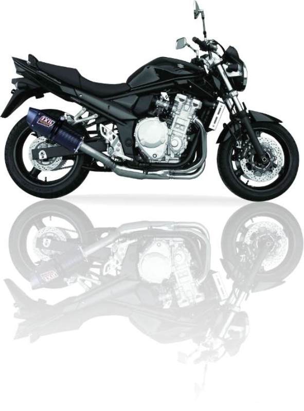 Silencieux homologué IXIL COV Bandit 650 (07-15), GSX650F (08-16)